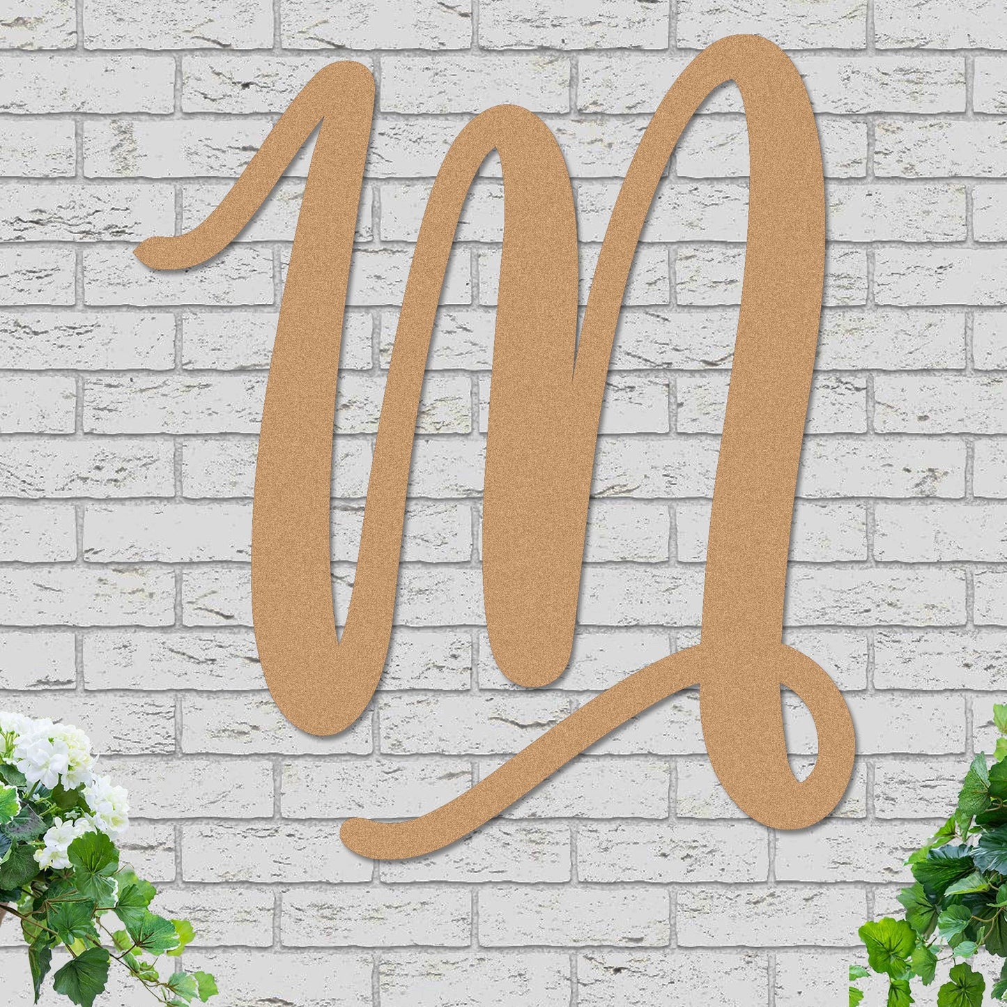 Simple Monogram Sign