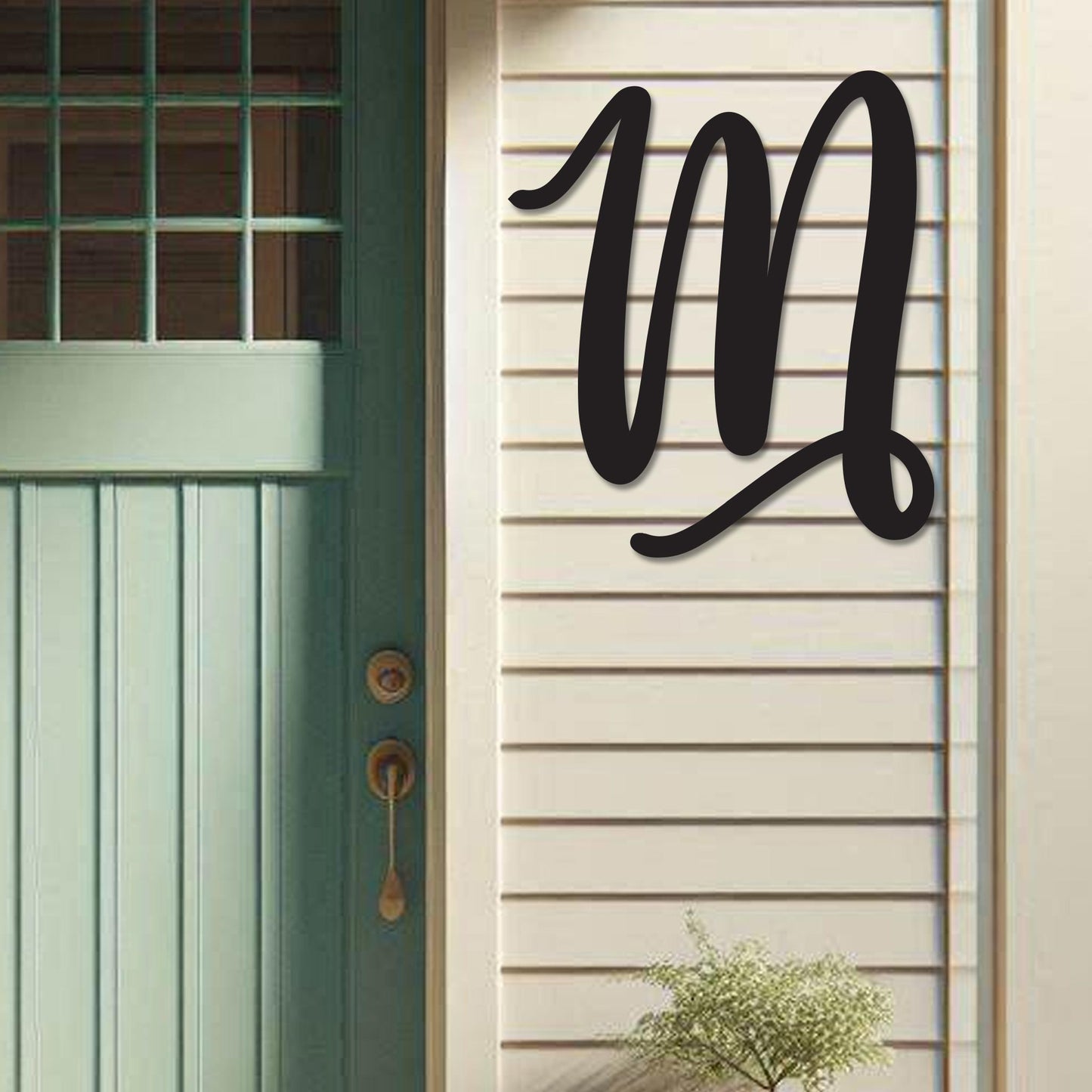 Simple Monogram Sign
