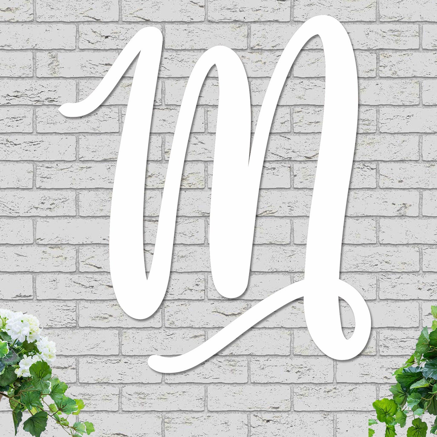 Simple Monogram Sign