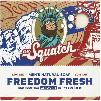 Dr. Squatch Limited Edition Freedom Fresh Bar Soap