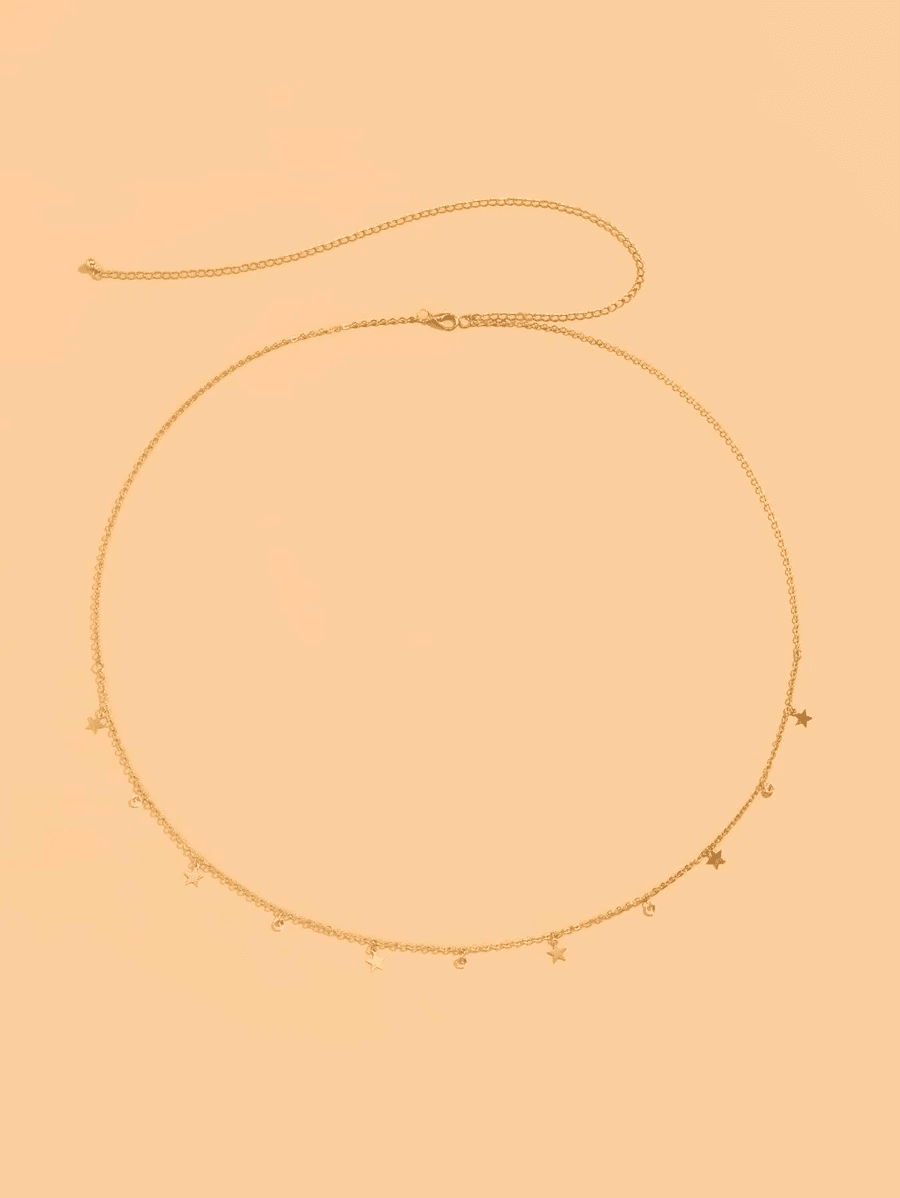 Star Charm Waist Belly Chain | Fashion Hut Jewelry