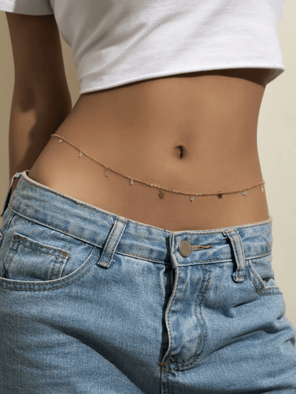 Star Charm Waist Belly Chain | Fashion Hut Jewelry