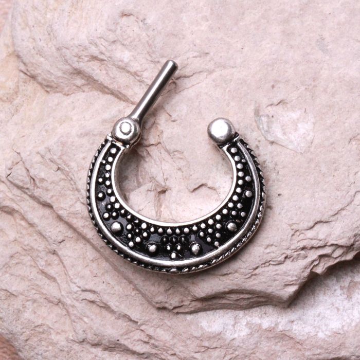 Vintage Style Septum Clicker - Fashion Hut Jewelry