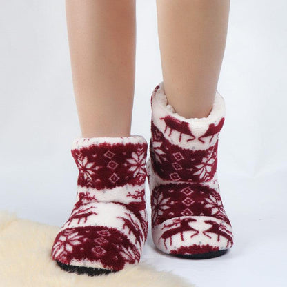 Women's Faux Fur Slipper Booties
