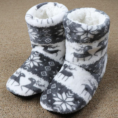 Women's Faux Fur Slipper Booties