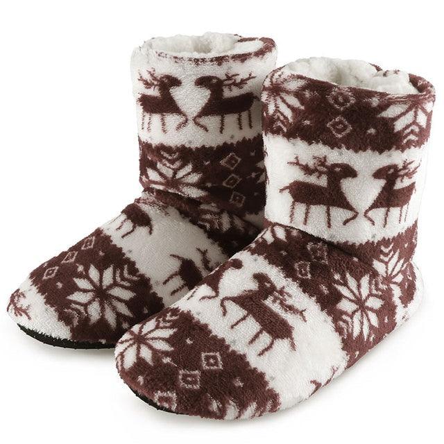 Women's Faux Fur Slipper Booties