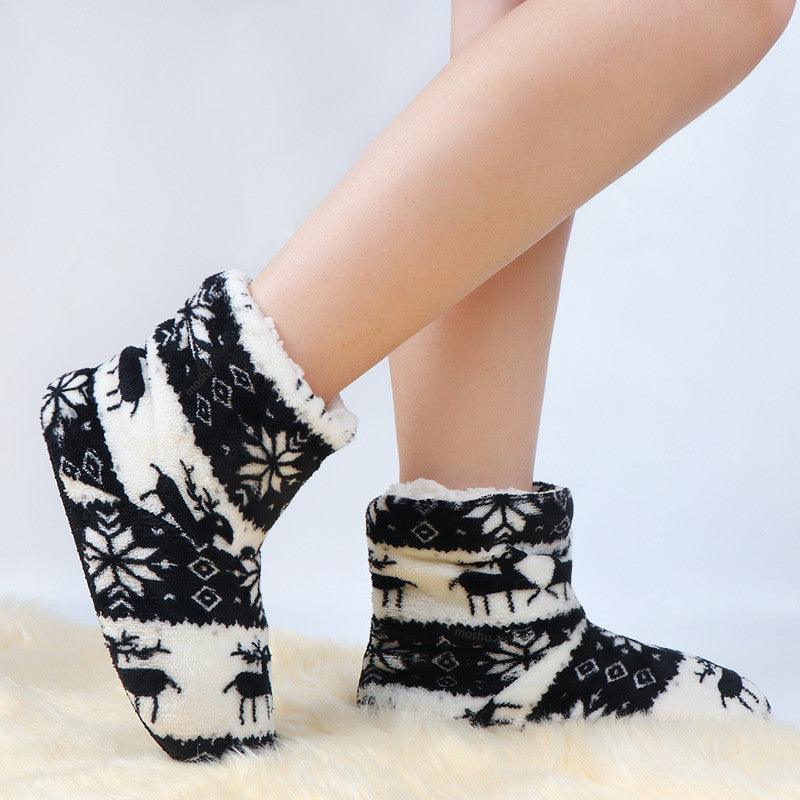 Women's Faux Fur Slipper Booties