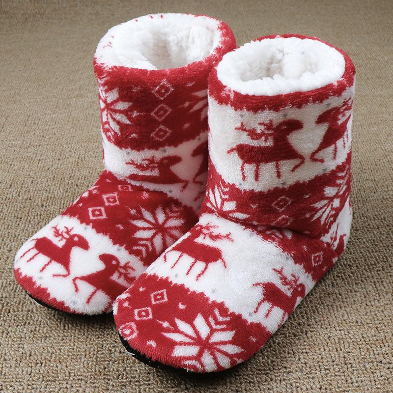 Women's Faux Fur Slipper Booties