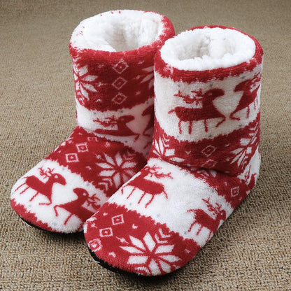Women's Faux Fur Slipper Booties