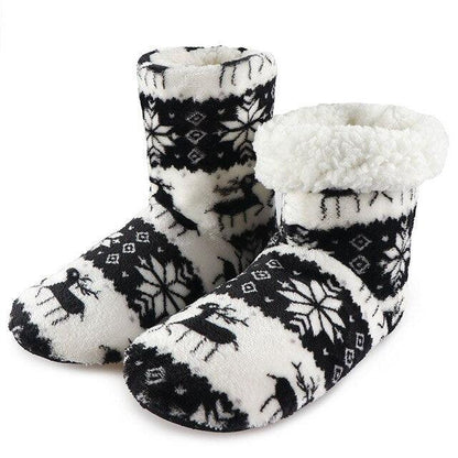 Women's Faux Fur Slipper Booties