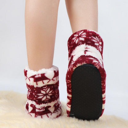 Women's Faux Fur Slipper Booties
