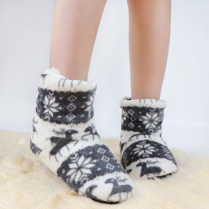 Women's Faux Fur Slipper Booties