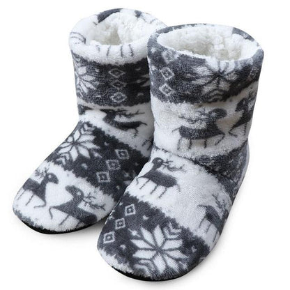 Women's Faux Fur Slipper Booties