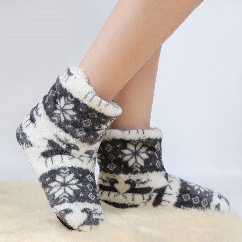 Women's Faux Fur Slipper Booties