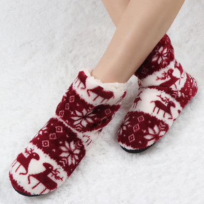 Women's Faux Fur Slipper Booties
