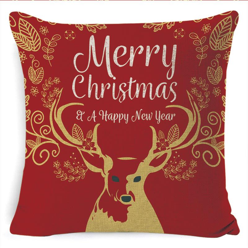 Red Christmas Cushion Covers