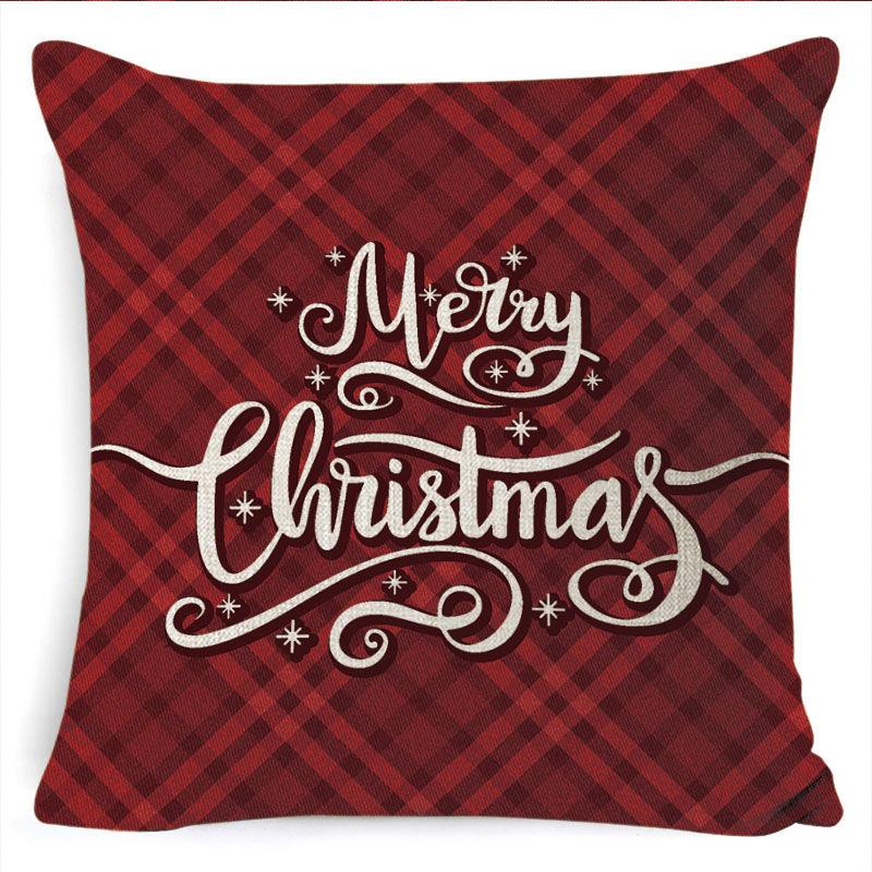 Red Christmas Cushion Covers