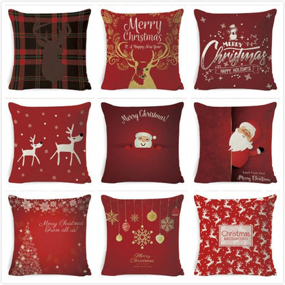 Red Christmas Cushion Covers