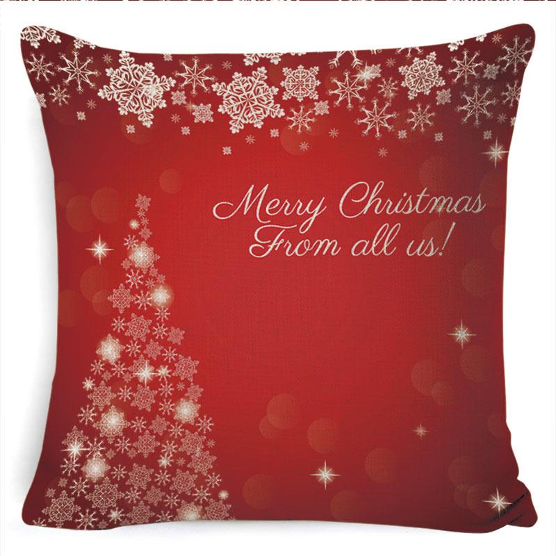 Red Christmas Cushion Covers