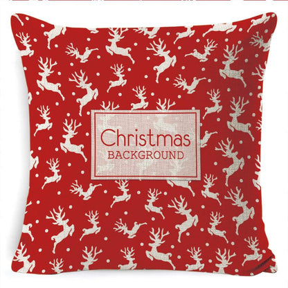 Red Christmas Cushion Covers