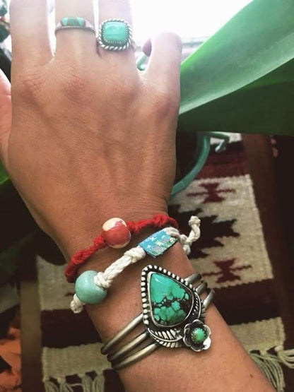 Myrtle Beach, SC Bead Bracelet / Anklet