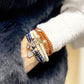 Harper Rhodonite Heart Bracelet | Fashion Hut Jewelry