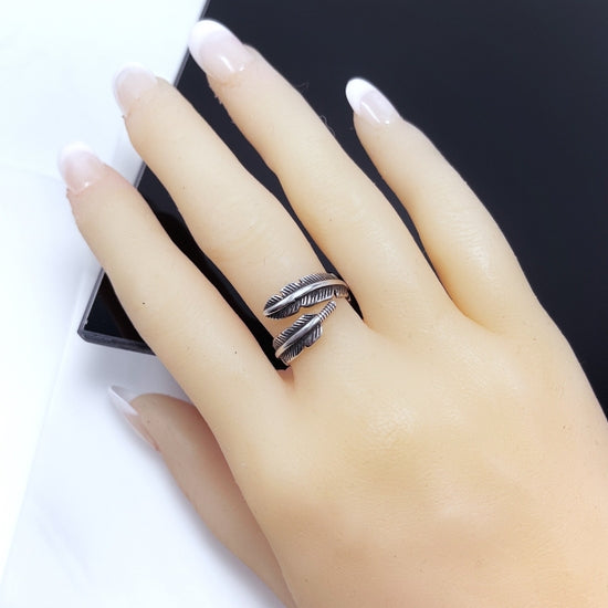 Ariel Feather Wrap Ring | Fashion Hut Jewelry