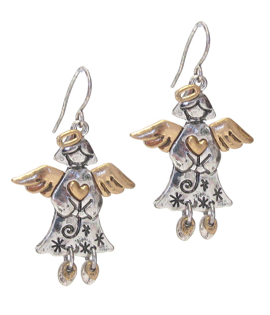 Christmas Angel Earrings | Fashion Hut Jewelry