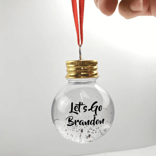 Let's Go Brandon Shot Ball / Ornament | Fashion Hut Jewelry