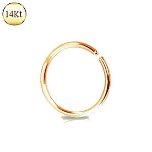 14Kt. Rose Gold Seamless Ring | Fashion Hut Jewelry