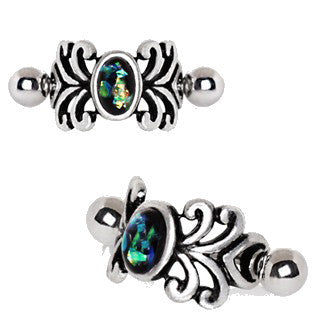 316L Stainless Steel Medieval Design Vine Cartilage Cuff Earring | Fashion Hut Jewelry