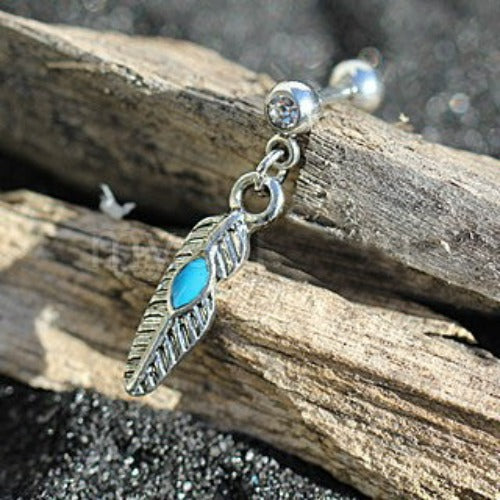 Tribal Feather Cartilage Earring | Fashion Hut Jewelry