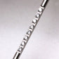 316L Stainless Steel Multi CZ Industrial Barbell