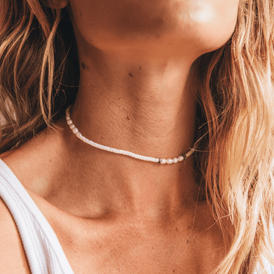 Kai Pearl Choker Necklace | Fashion Hut Jewelry