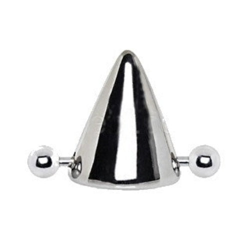 316L Stainless Steel Cone Shape Nipple Shield | Fashion Hut Jewelry