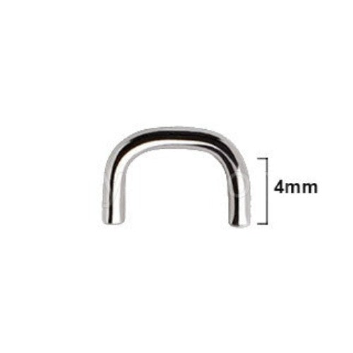 316L Surgical Steel Short Staple Shaped Septum Retainer | Fashion Hut Jewelry