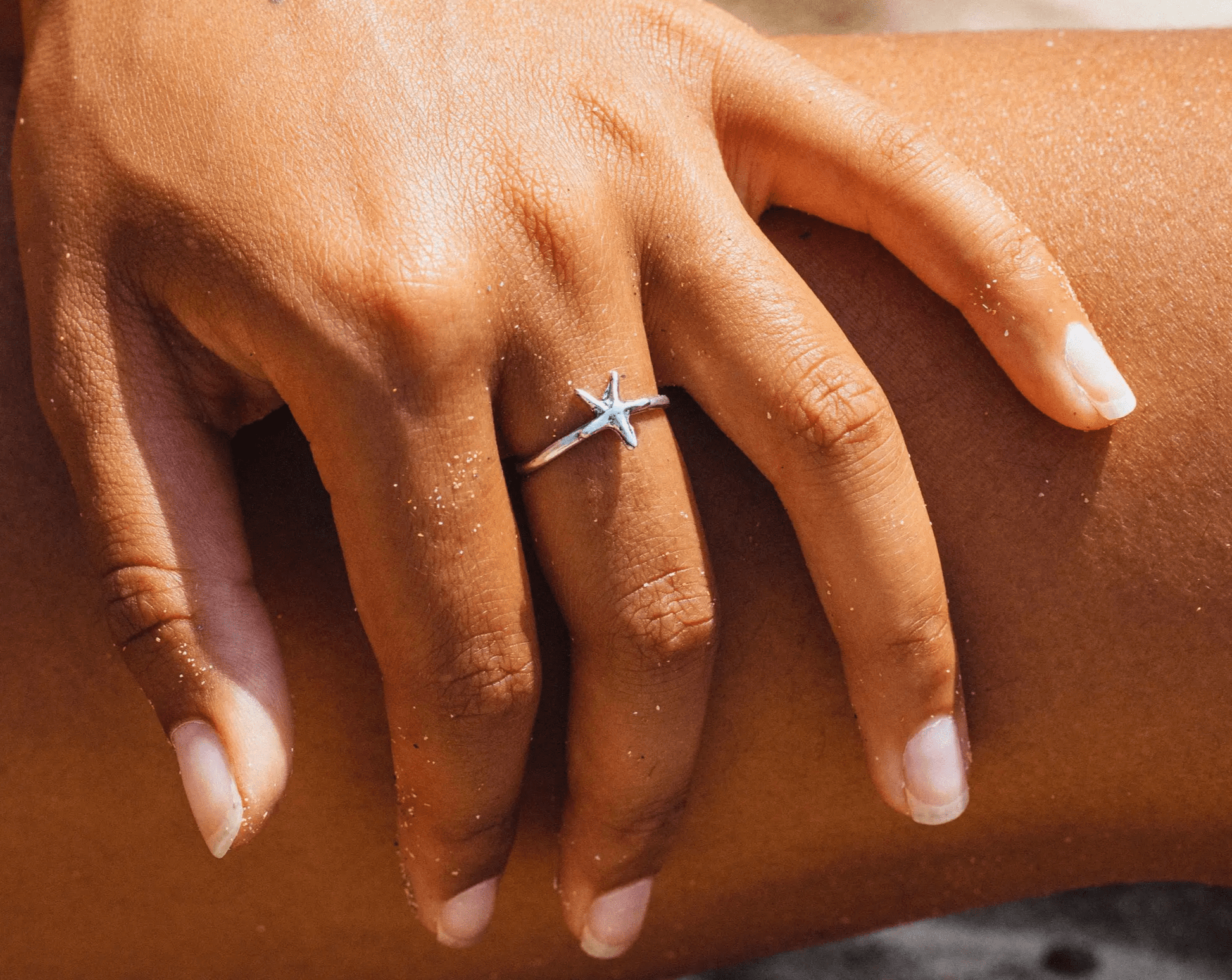 Starfish Adjustable Ring | Fashion Hut Jewelry