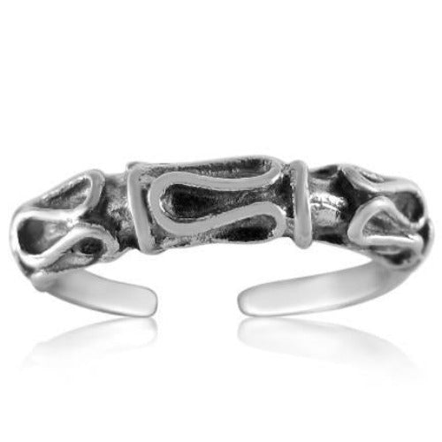 Bali Sterling Silver Toe Ring | Fashion Hut Jewelry